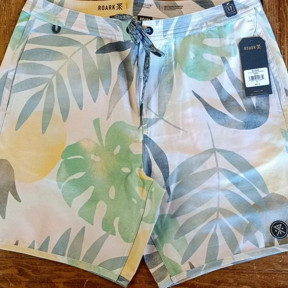 Men's board shorts 17" Chiller de Palmas - Picture 1 of 6
